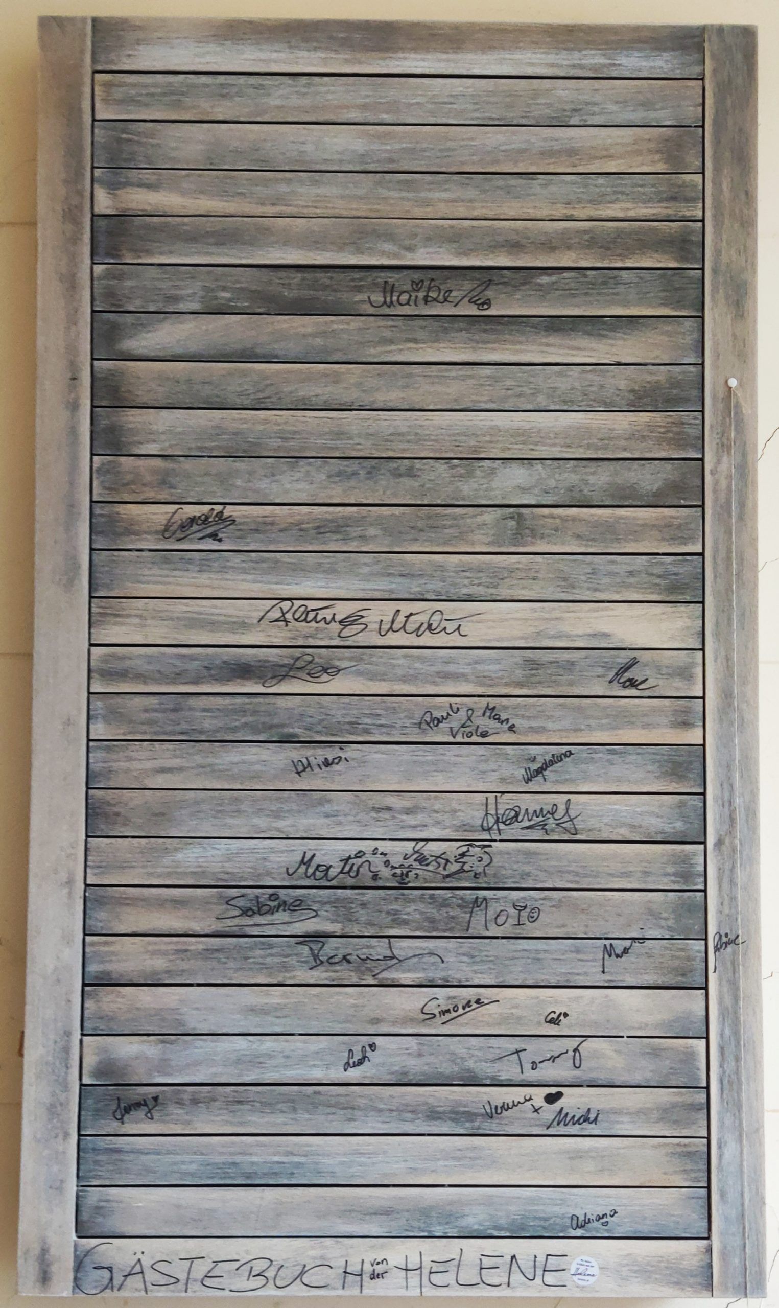 Gästebuch